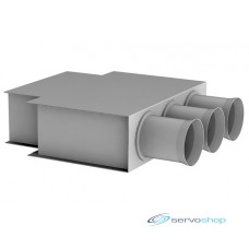 Ventilācijas restu pieslēgšanas kārba LOG-H-200X100-75x3